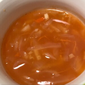 野菜のトマトスープ